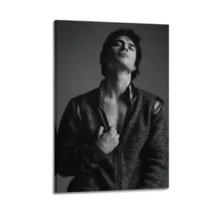 Ian Somerhalder Canvas Poster Painter Living in Art Deco Strong Wall Design Painting Hallway Bedroom Living Room Decorated Poster Ornaments Photo