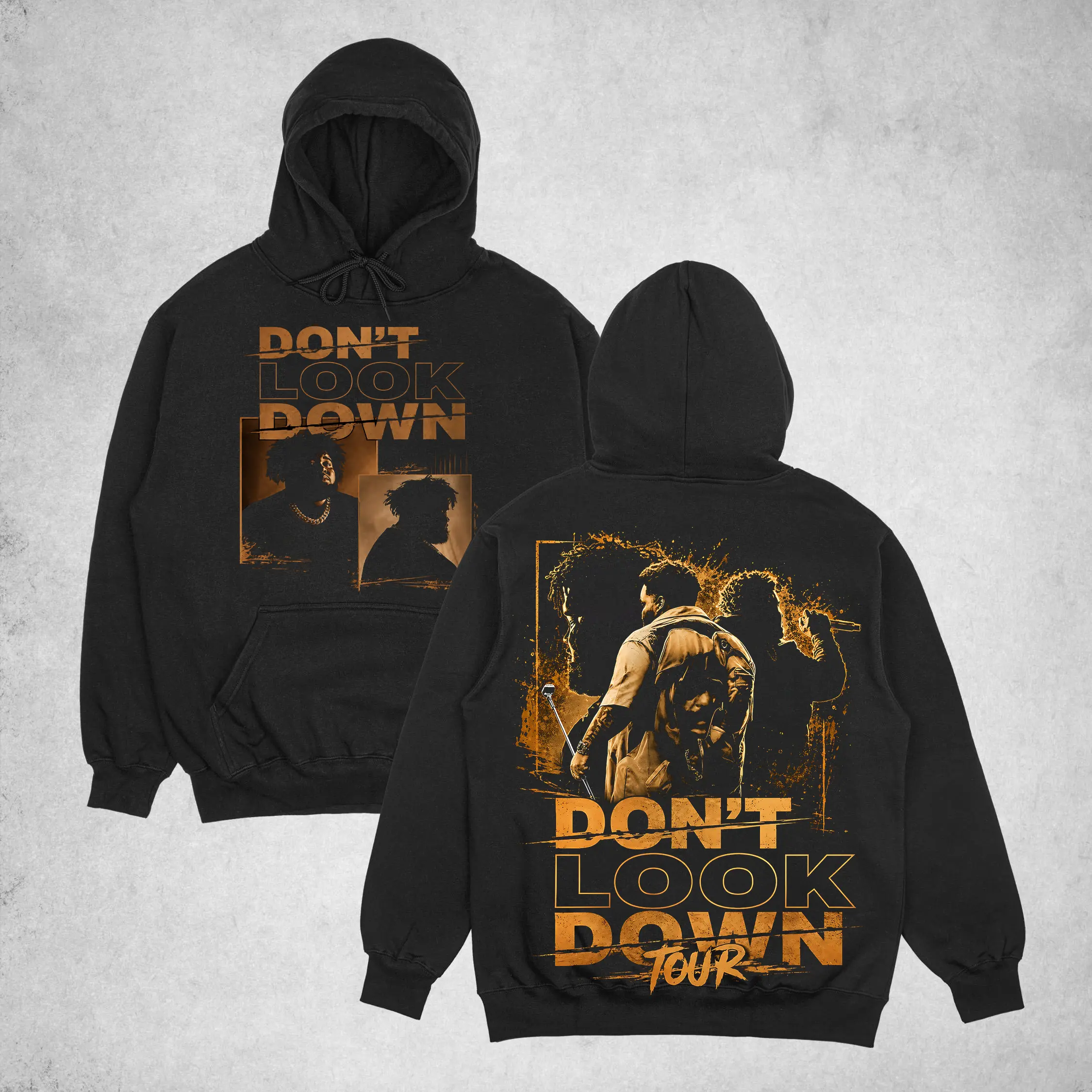 Rod Wave Don't Look Down Tour Vintage Was Sided Rap Concert Hoodie, Hip Hop Graphic Ov Music Fan Gift, Oversized Music Fan Gift, DontLookDown, RodWaveTour, HipHop, RapMus HipHopCulture, RetroHoodie