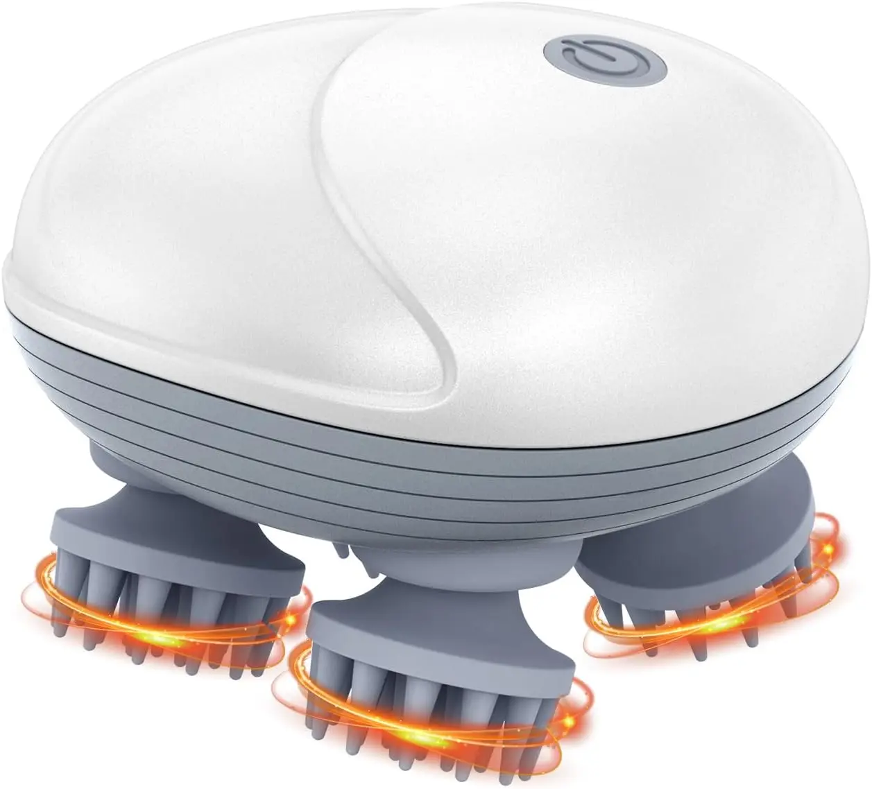 Pet Massager for Dogs and Cats with 4 Rotating Massage Heads and 96 Massage Nodes - Waterproof Body Relaxation and Soothing Mood Tool