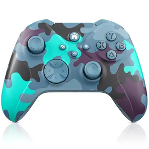 for X-Box Controller, Compatible with X-box  X|S, Series PC, Special Edition Custom Controller 6-Axis Motion Control/3.5mm Audio Jack/Dual Vibration/Macro Function/Turbo( Blue)