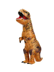 Adult Inflatable T-Rex Dinosaur Costume, Funny Full-Body Dino Cosplay Suit, Halloween Party, Carnival, Cosplay Events, Themed Gatherings