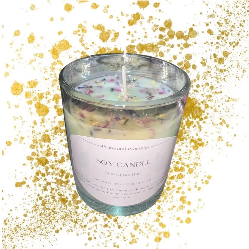 Eucalyptus mint soy candle