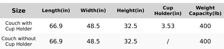 【Jumpstart Sale】Ovios 49'' Boneless Chaise Lounge with Cup Holders, Upholstered Sofa Bed with Throw Pillows and Armrests, Indoor Sleeper Chair- Luxurious Plush Corduroy Chair Bed for Living Room - No Assembly Required