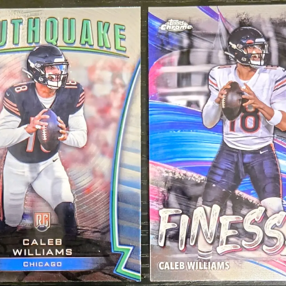 Caleb Williams - 2024 Topps Chrome Finesse & Youthquake (RC) Chicago Bears