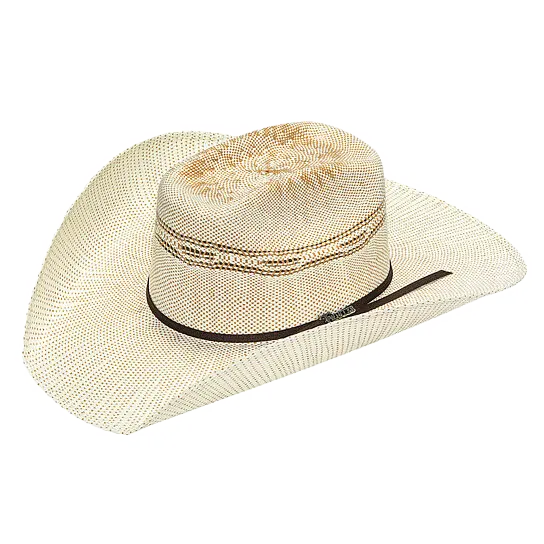 Twister Men's Tan Bangora Straw Cowboy Hat T71625 Twister Men's Tan Bangora Straw Cowboy Hat T71625