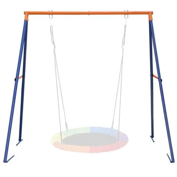 Zeny Swing Stand Frame Heavy Duty A-Frame Swing Set for Kids Backyard MAX 440lbs