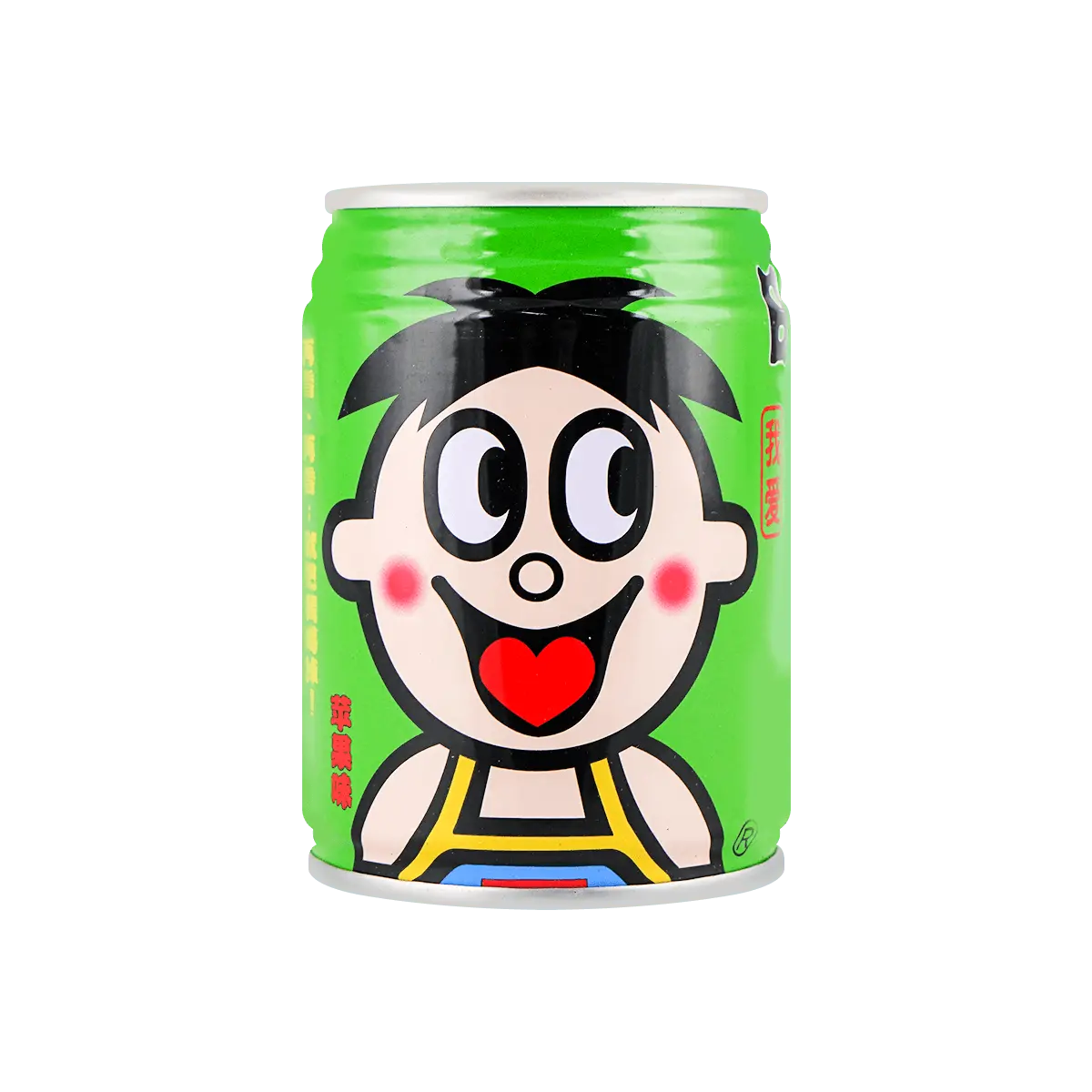 Want Want Apple Flavor Milk Drink - Nostalgic Childhood Drink, 245ml Pack of 12