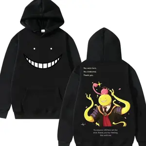 Japan Anime Assassination Classroom Korosensei Hoodies Men/Women Autumn Casual Pullover Cartoon Hoodie Fashion Sweatshirts Tops