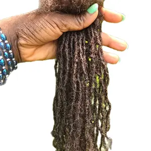 Customized Human Hair Locs Extensions - Natural Look and Style for Personal Use