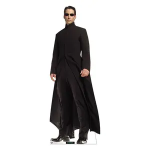 Matrix Large Size Character Cutout, 73x26 in. Advanced Graphics Neo Cardboard Cutout for Home Decor, Photo Prop, Party Decor (1999 The Matrix Themed)