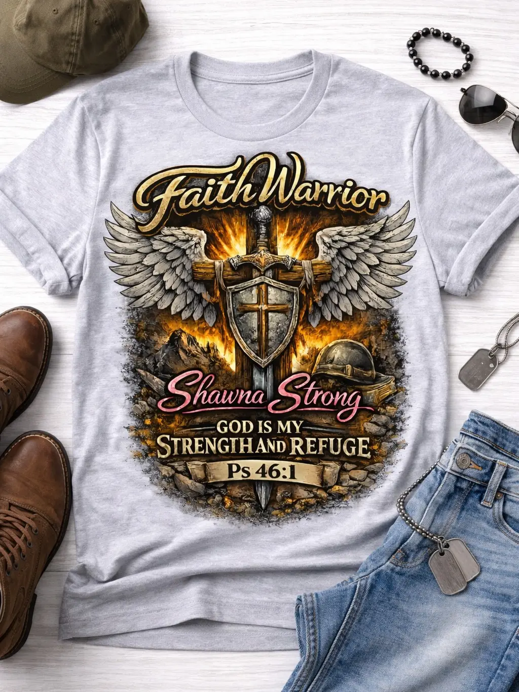 Faith Warrior - Shawna Strong Psalm 46:1 - Male Version