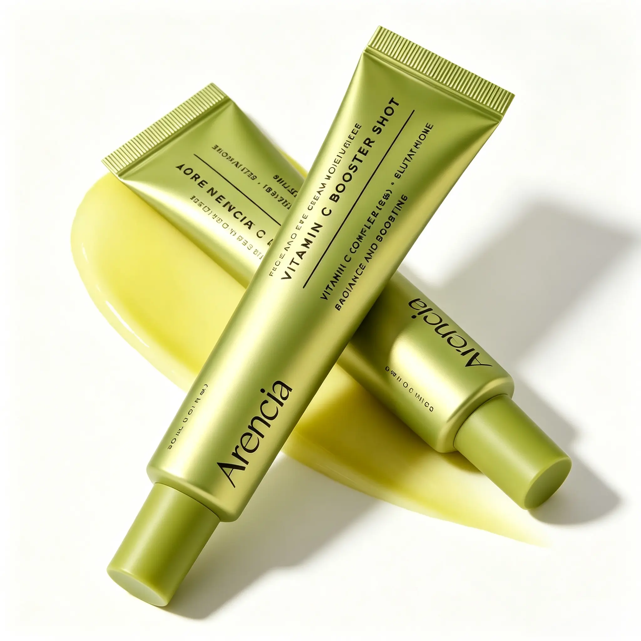 2PCS Arencia Vitamin C Booster Shot Serum with Niacinamide & Glutathione - Lightweight Hydrating Korean Moisturizer Dark Spot Care Skin Repair For All Skin Types 30ml
