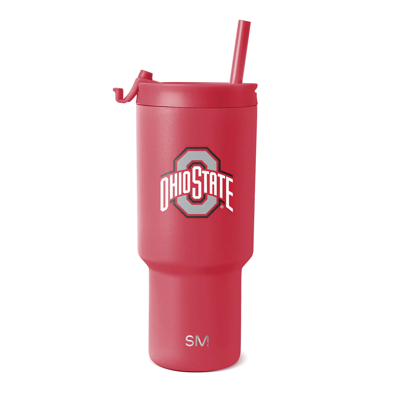 Simple Modern Collegiate Trek Tumbler 30oz - Flip Lid with Straw - Leak Proof, Dishwasher Safe Water Bottle - College Football Gifts for Men, Women, D