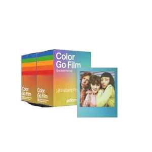 Polaroid Go Color Film Gradient Multi-Color Double Pack x2 - 32 Photos for Polaroid Go Camera