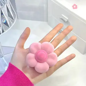 Pink Flower Ring Box Ins Style Ring Holder Jewelry Storage Aesthetic Cute Romantic Gift for Girls Valentine’s Day Ring Case