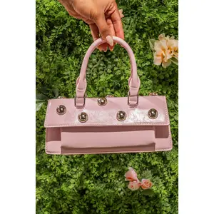 PERRI DOME EMBELLISHED PURSE