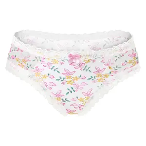 LittleForBig Sissy Gender Affirming Hipster Briefs Cottagecore Pattern Mesh Shaping Tucking Gaff Briefs