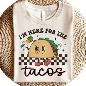 Taco Tuesday S For Cricut T.Retro.Cinco De Mayo TacoFor Taco Lovers - Mexican Tee T Shirt