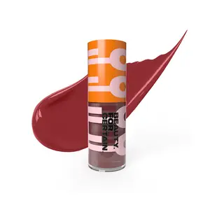 #46: Warm, Mauve Brown Color - Matte Liquid Lipstick, One-Swipe Pigment, Long-Lasting, Matte Finish