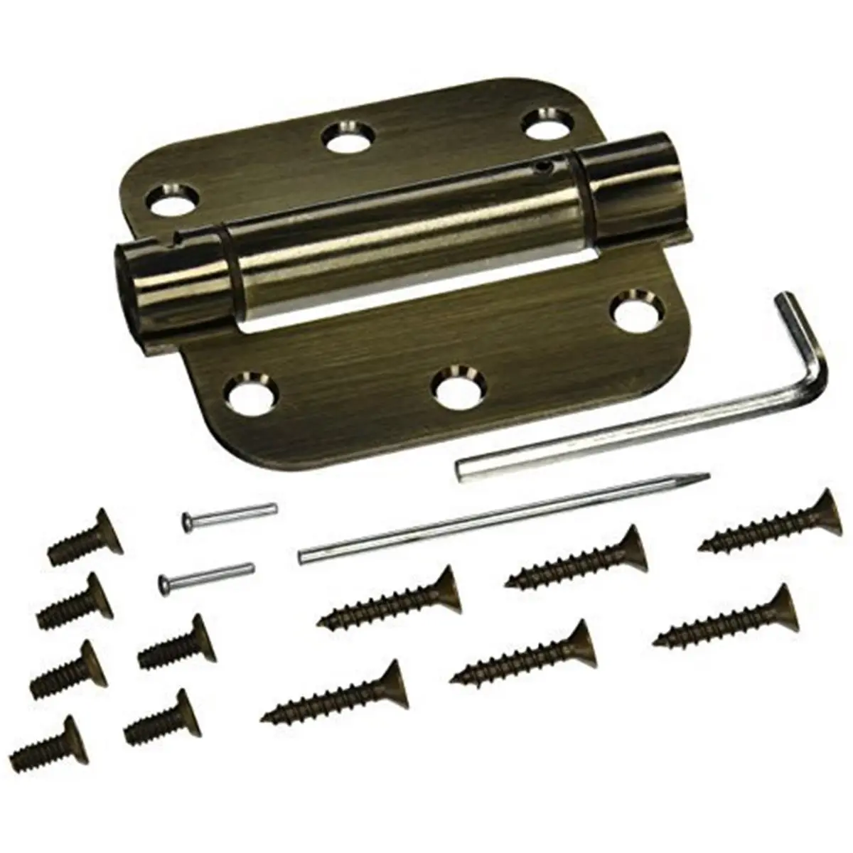 Deltana DSH35R55 3.5 x 3.5 x 0.62 in. Spring Hinge Steel-US5