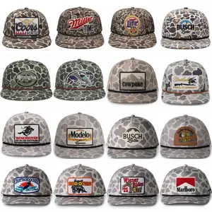 Full Limited Camo Trucker Hats Collection (30 Styles) | Premium Hunting Camo Mesh Snapback Hats | Deer, Duck, Outdoor, Western Cowboy, Fishing & Country Trucker Caps for Men