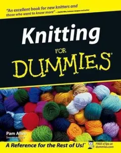 USED-Knitting for Dummies by Pam Allen (Paperback)