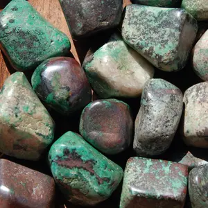 Cuprite Crystal Tumbled Stones, Vitality, Strength & Root Chakra Crystals, Zimbabwe