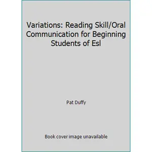 USED-Variations: Reading Skill/Oral Communication for Beginning Students of Esl by Pat Duffy (Paperback)