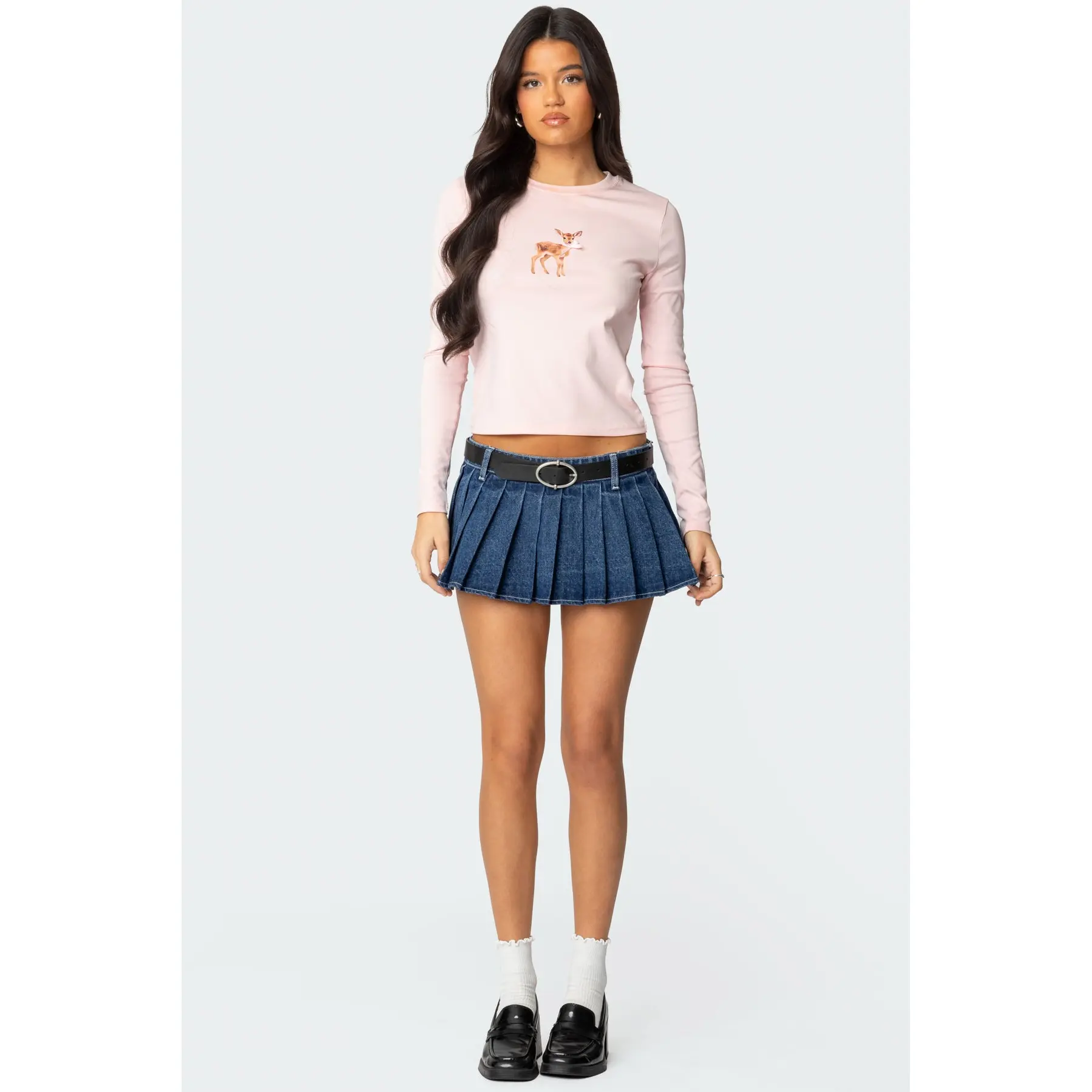Bambi Bow Long Sleeve Top - TikTok Shop