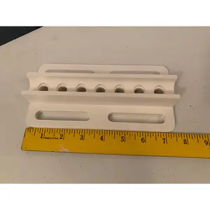 1/2 PVC Drilling Guide for pixel mounting