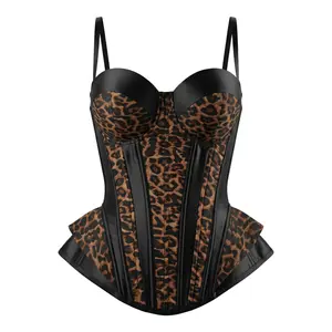 WS Waist Secrets Perfect Corset NYC Overbust Top for Women – 19 Steel Boned Bustier, Corset Top for Daily Wear & Night Out