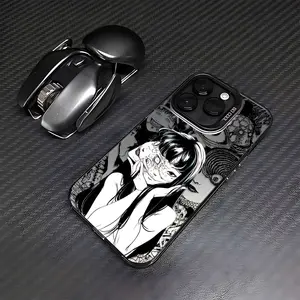 Junji Ito Terror Horror Phone Case for iPhone 17 16 15 14 13 12 11 Air Pro Max Plus Back Cover Protective Personalized Casing