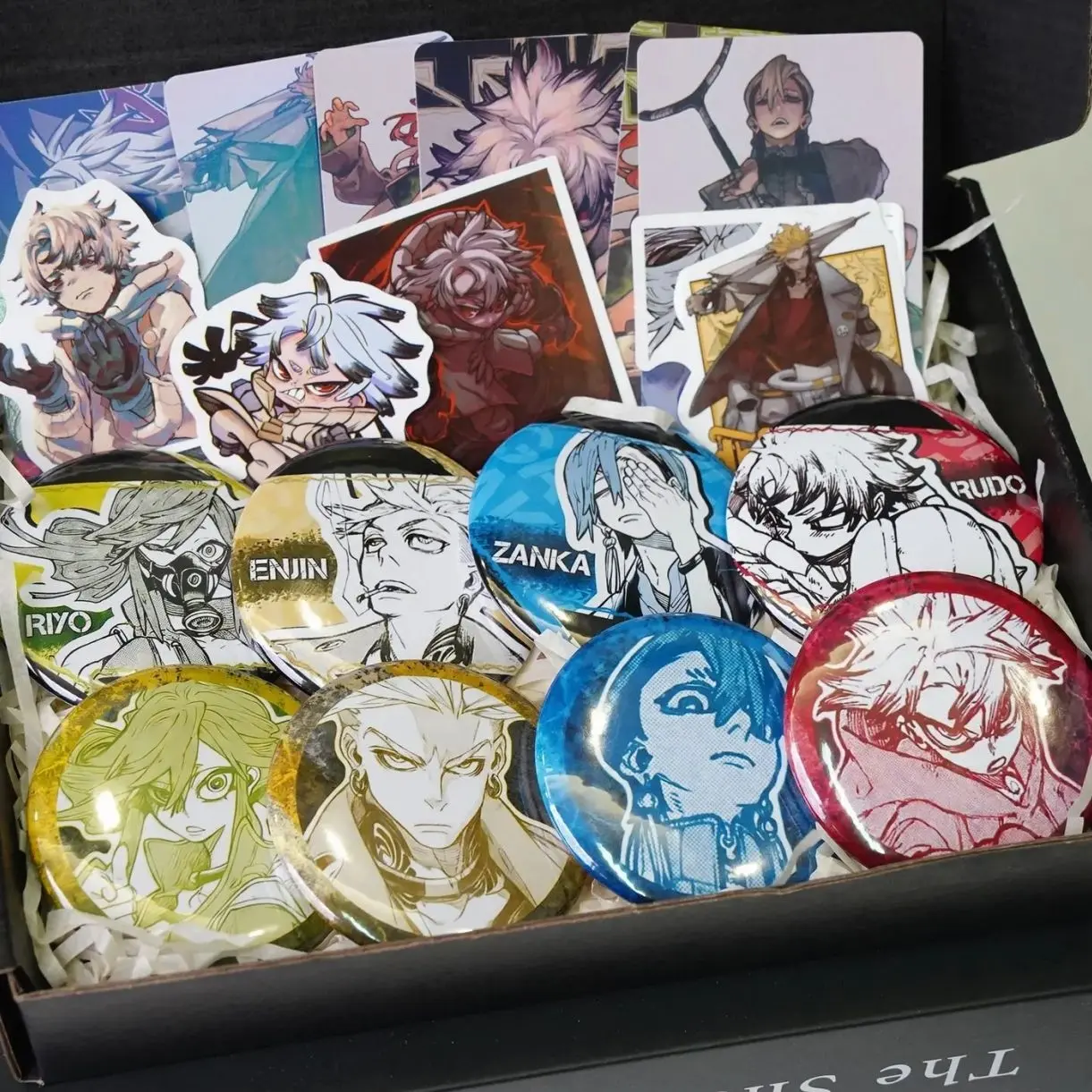 GACHIACUTA Anime Pin Buttons, Fan Gift Anime Merch Exclusive Collectible
