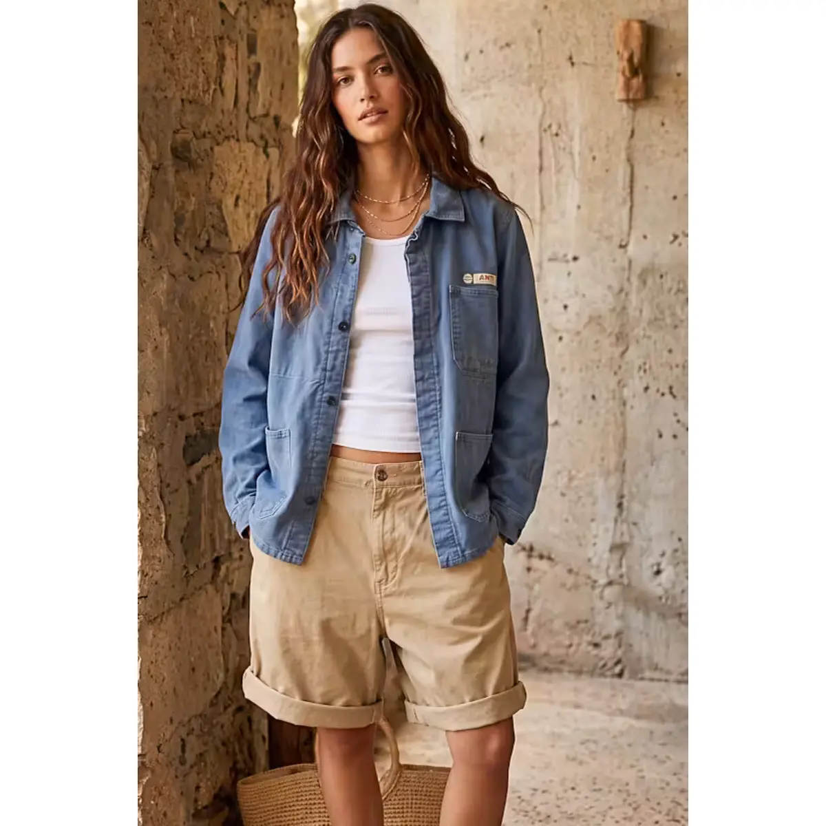 Unisex Vintage French Workwear Jacket — ANF Industrie
