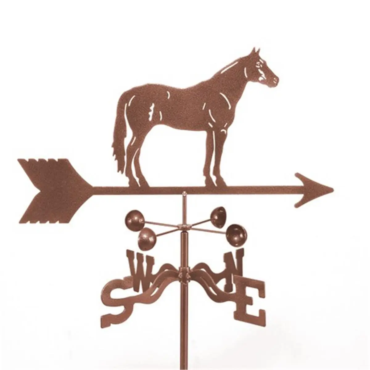 EZ Vane  Quarter Horse Weathervane with Garden Mount