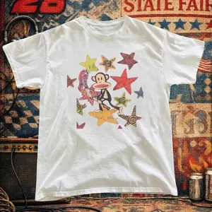 Paul Frank  Baby Tee Y2k Clothing,Vintage, Streetwear