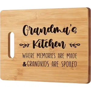 Christmas Gifts for Grandma,  Board  for  Grandmother from Grandchildren - Grandma Birthday  Mothers Day Presents, Grandma's Kitchen WHERE MEMORIES ARE MADE