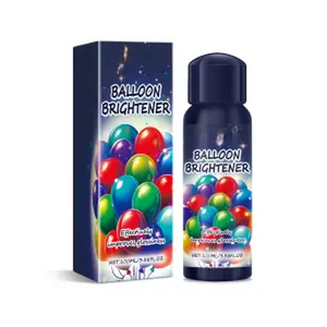 Party Balloon Shine Spray 100ML Gloss Enhancer Instant Shiny Finish Long Lasting Easy Birthday Wedding Celebration Event Supplies Decor Fun Colorful Glitter