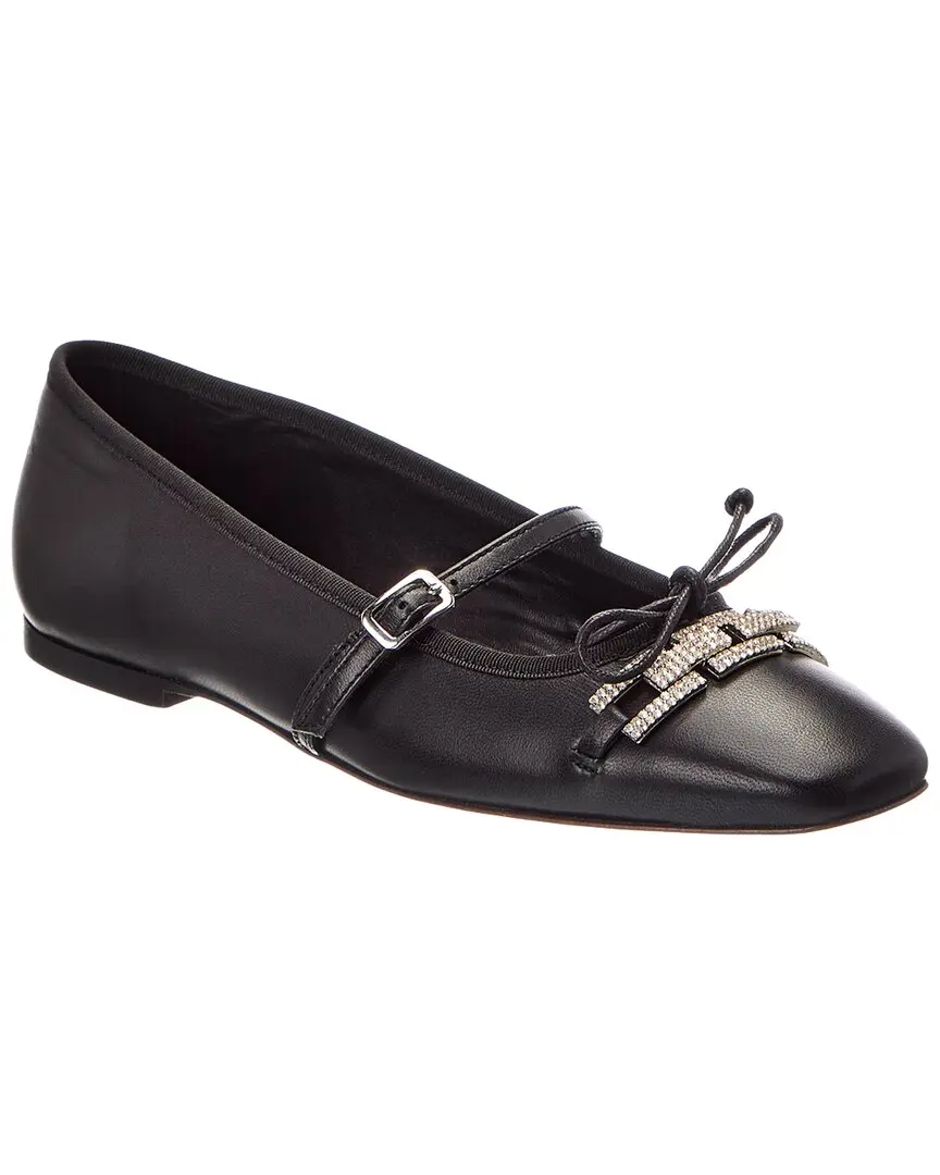 Baldinini Leather Ballet Flat