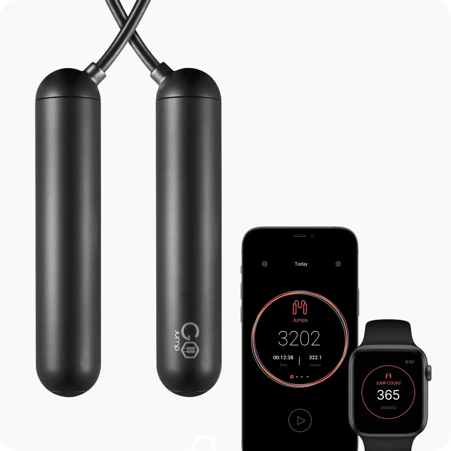GoJump Smart Jump Rope – Bluetooth Fitness Rope with Real-Time Tracking & Interactive Workouts