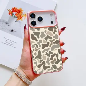 Pink Camo Pattern Shockproof Phone Case for iPhone 17 16 15 14 13 12 11 Pro Max XR XSMAX 16E Air Protecitved Cover Anti-Fall Vintage Sitka Camouflage