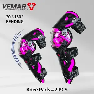 VEMAR Motorcycle Knee Pads, Unisex Adult All-Season Knee Guard Anti-Drop Riding Protection Protective Gear Knee Protector, Men Women Motorbike Kneepads