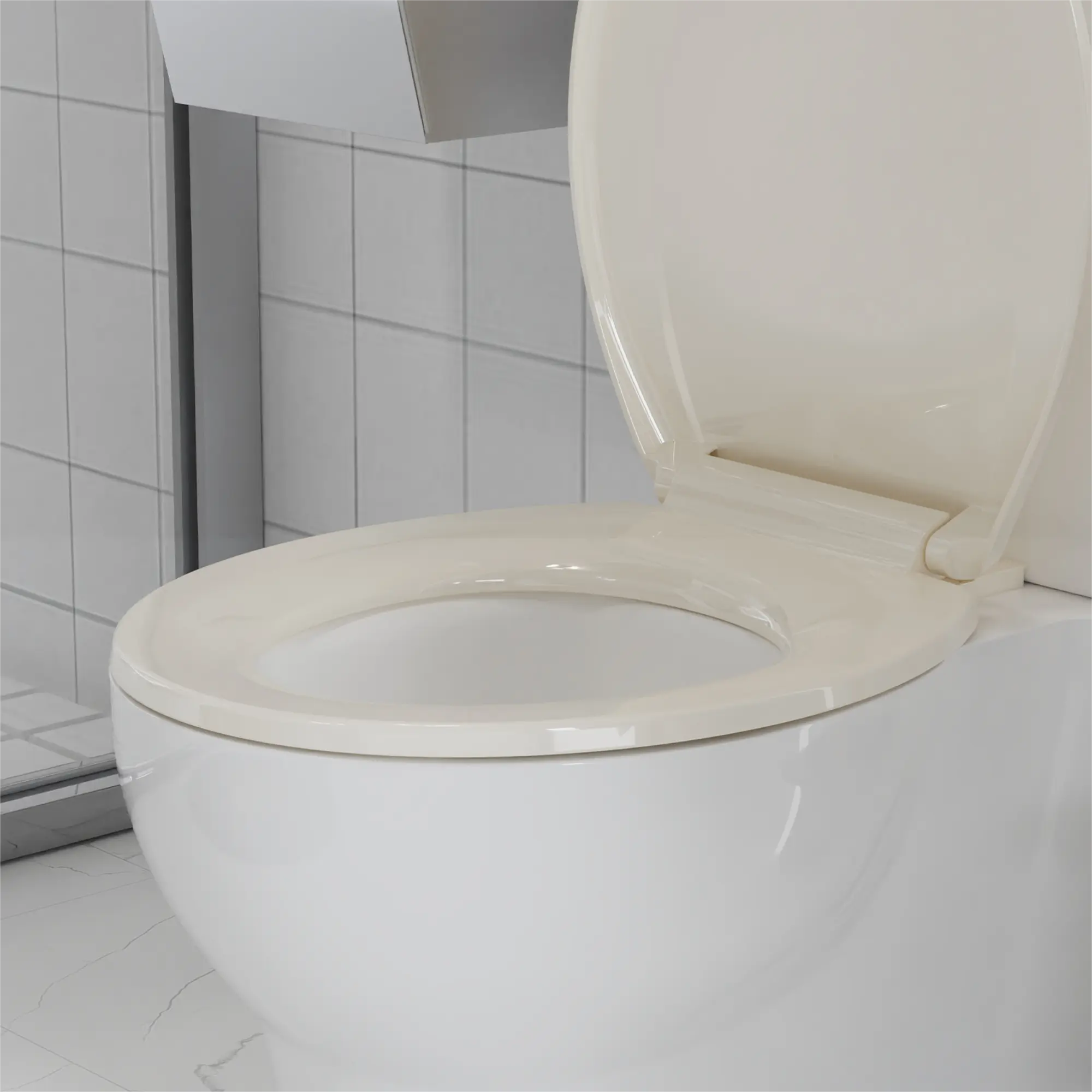 17"  Almond, Standard