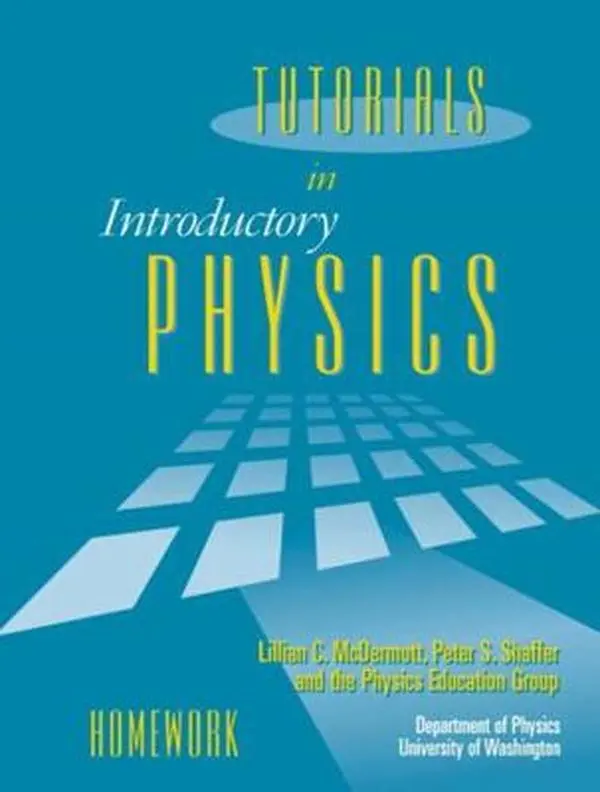 USED Book - Tutorials in Introductory Physics: Homework by Lillian C. McDermott (Paperback) - english