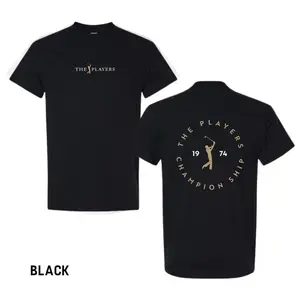 2026 THE PLAYERS Championship Short-Sleeve Soft Round Neck T-Shirt, Men's Top, PGA Golf Fan Gift, Classic Menswear Outfit - KitchenEra