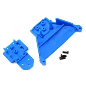 RPM Slash LCG 4x4 Front Bulkhead (Blue)
