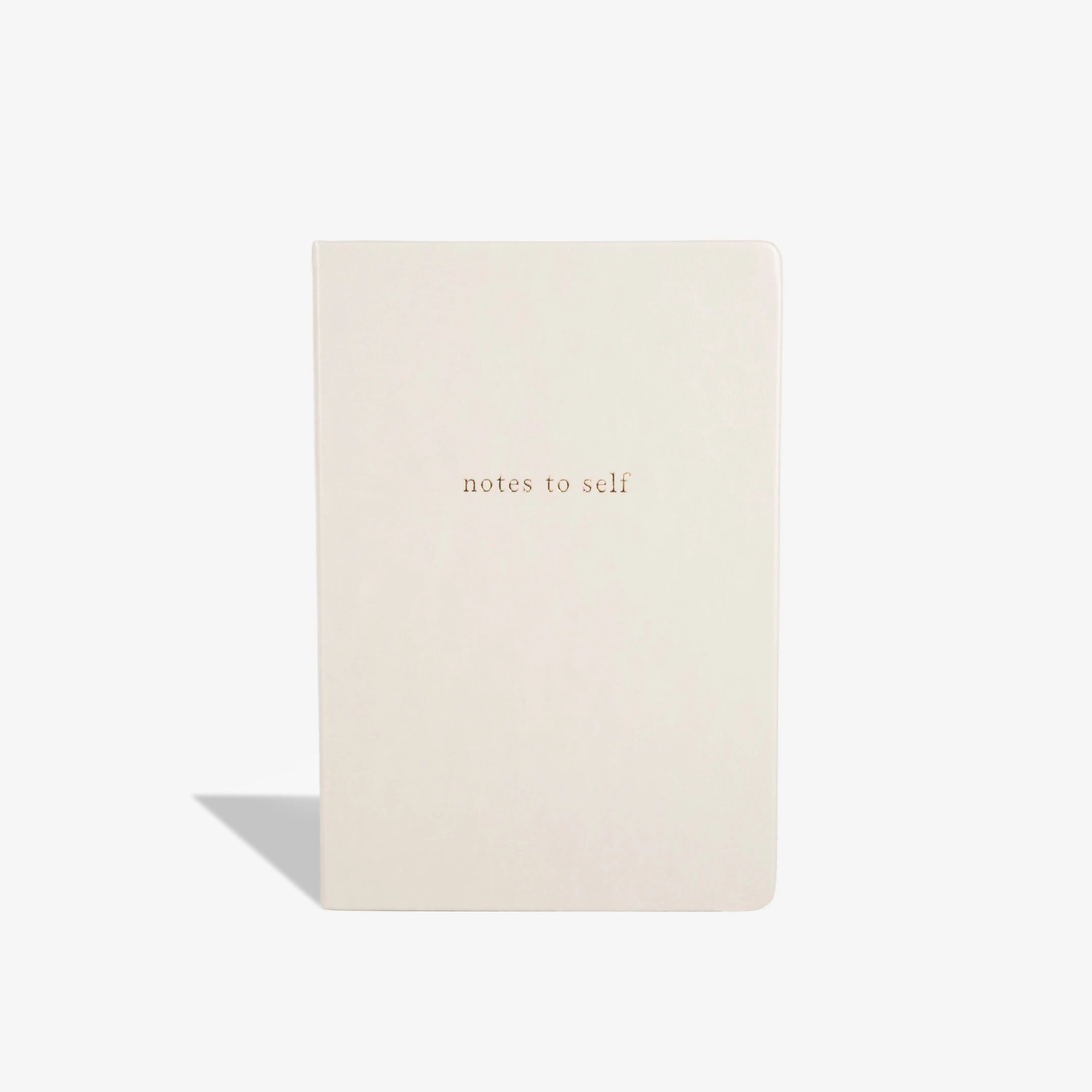 Notes to Self Lined Journal - Beige