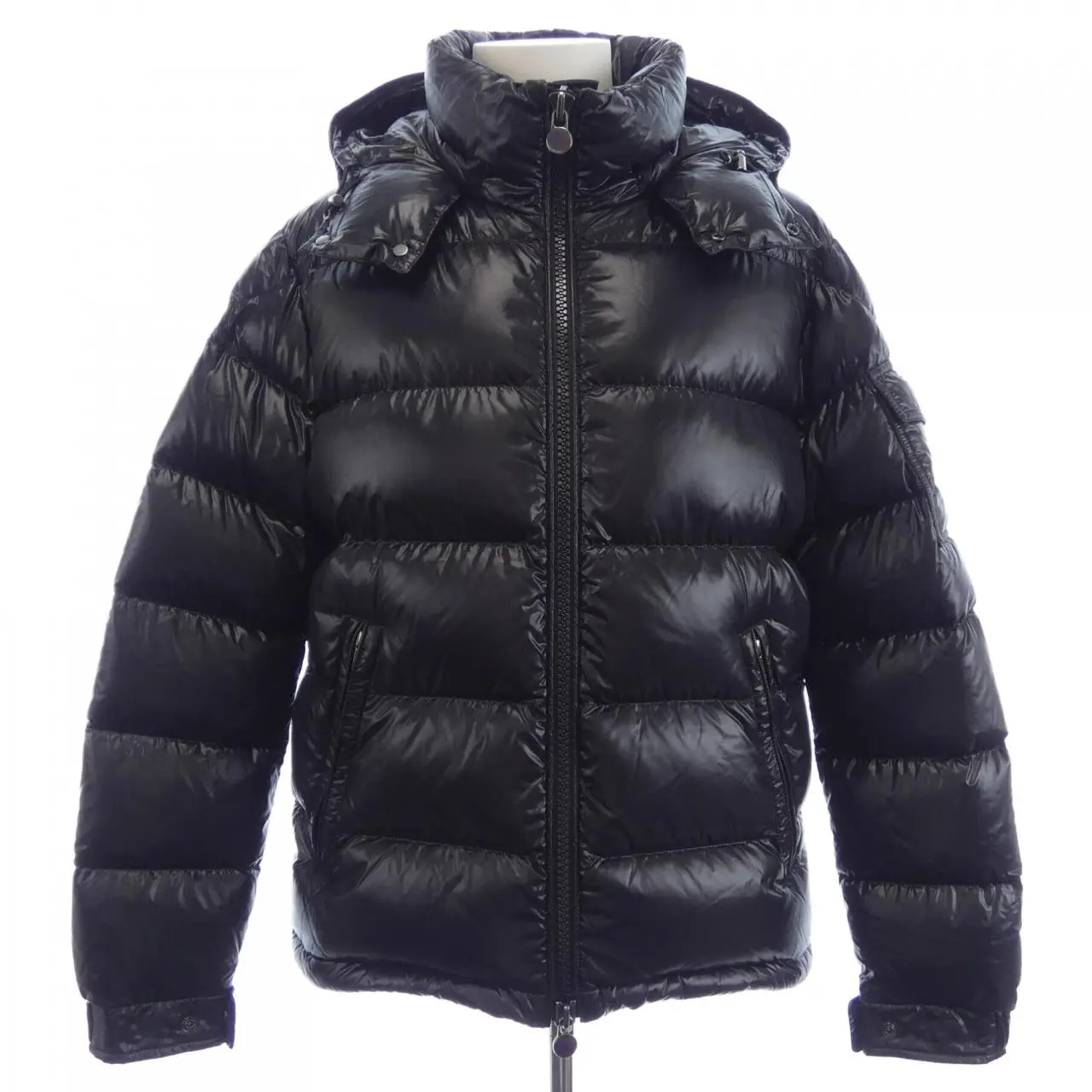 Pre-owned MONCLER Nylon Small Leather Goods Maya Down Jacket