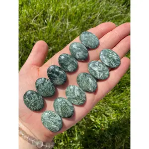 Seraphinite Cabochon Stone