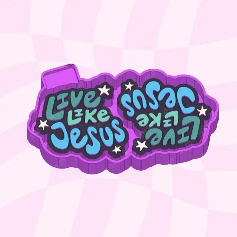 Live Like Jesus Freshie Vent Mold